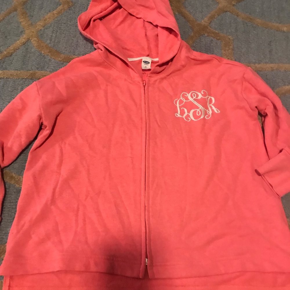 Hi Lo swing sweatshirt monogrammed LSR